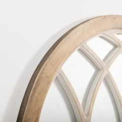Natural Weathered Wood Window Arch Plaque-Kirkland's Home Flash Sale