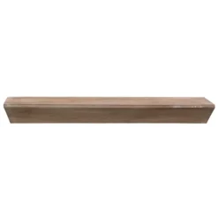Natural Wedge Wood Large Floating Shelf-Kirkland's Home Fashion
