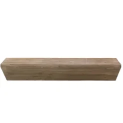 Natural Wedge Wood Small Floating Shelf-Kirkland's Home Outlet