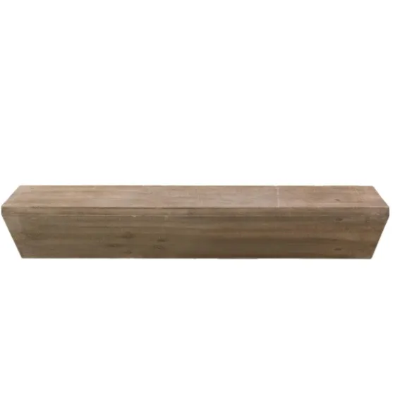 Natural Wedge Wood Small Floating Shelf-Kirkland's Home Outlet