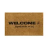 Natural Welcome-Ish Doormat-Kirkland's Home Cheap