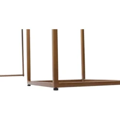 Natural Wood And Bronze Metal Console Table-Kirkland's Home Shop