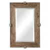 Natural Wood And Burnished Metal Mirror-Kirkland's Home New