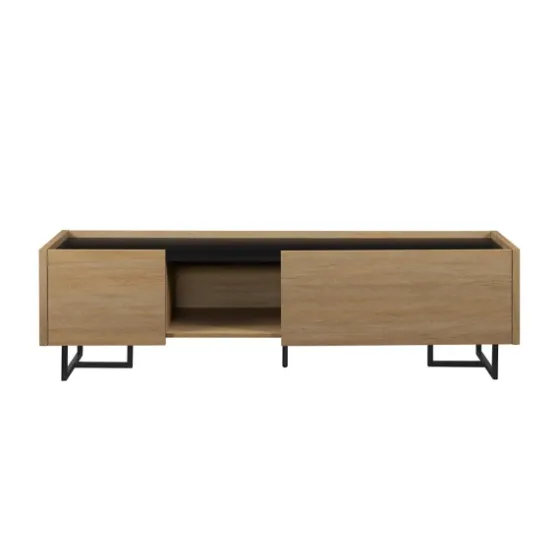 Natural Wood And Marble 2-Door Tv S D-Kirkland's Home Flash Sale