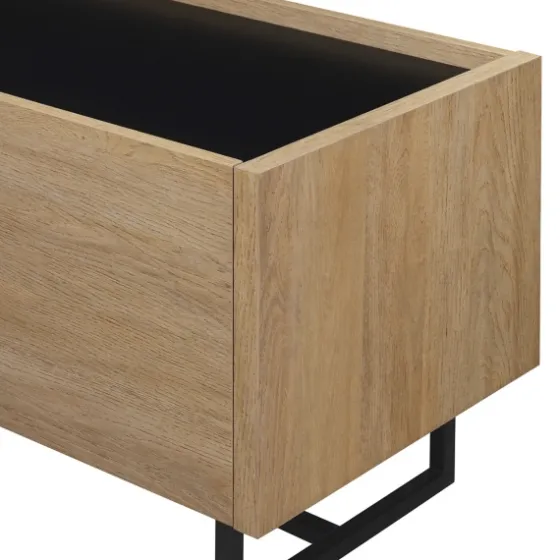 Natural Wood And Marble 2-Door Tv S D-Kirkland's Home Flash Sale