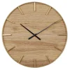 Natural Wood And Metal Numberless Wall Clock-Kirkland's Home Discount