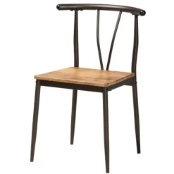 Natural Wood And Metal 5-Pc. Dining Set-Kirkland's Home New
