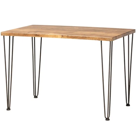 Natural Wood And Metal 5-Pc. Dining Set-Kirkland's Home New