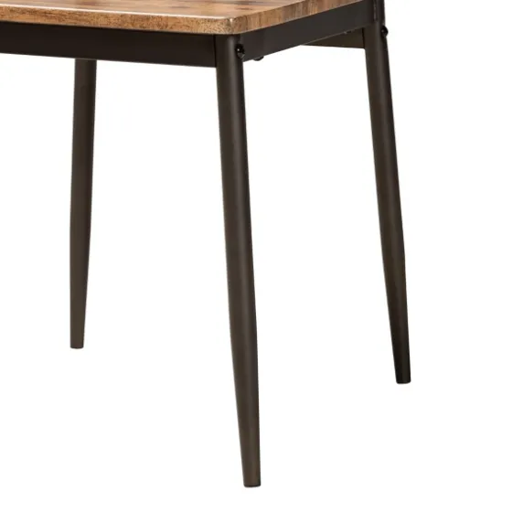 Natural Wood And Metal 5-Pc. Dining Set-Kirkland's Home New