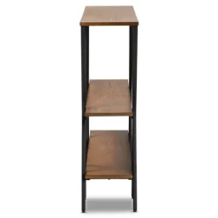 Natural Wood And Metal 3-Tier Console Table-Kirkland's Home New