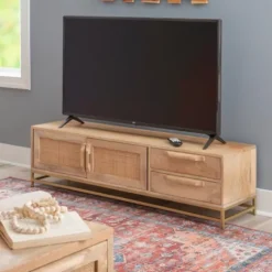 Natural Wood And Rat Tv S D-Kirkland's Home Best