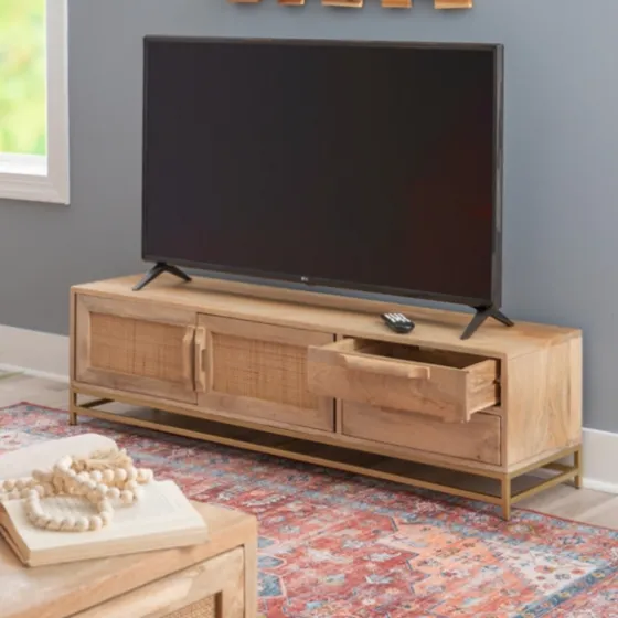 Natural Wood And Rat Tv S D-Kirkland's Home Best