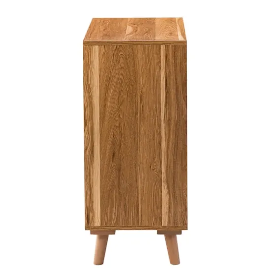 Natural Wood And Rattan 2-Door Cabinet-Kirkland's Home Flash Sale