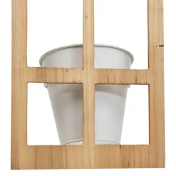 Natural Wood Arch Frame Wall Planter-Kirkland's Home Cheap