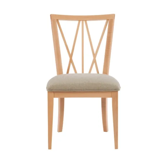 Natural Wood Architectural Dining Chairs, Set Of 2-Kirkland's Home New