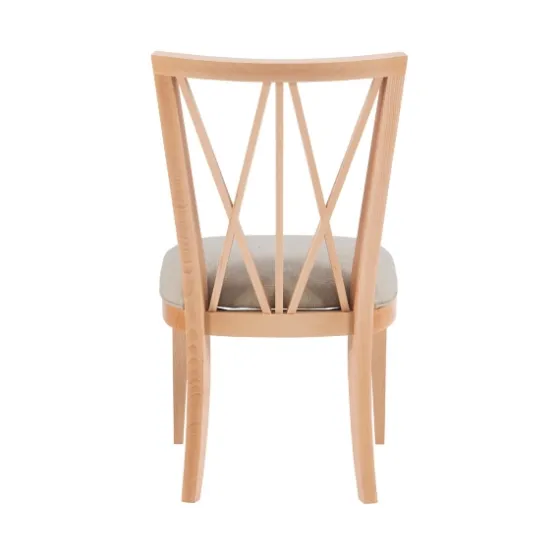 Natural Wood Architectural Dining Chairs, Set Of 2-Kirkland's Home New