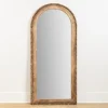 Natural Wood Beaded Arch Leaner Mirror-Kirkland's Home New