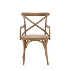 Natural Wood Cane Seat Accent Chair-Kirkland's Home Sale