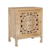 Natural Wood Carved Medallion Cabinet-Kirkland's Home Hot