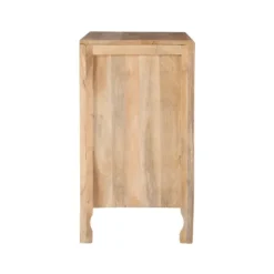 Natural Wood Carved Medallion Cabinet-Kirkland's Home Hot