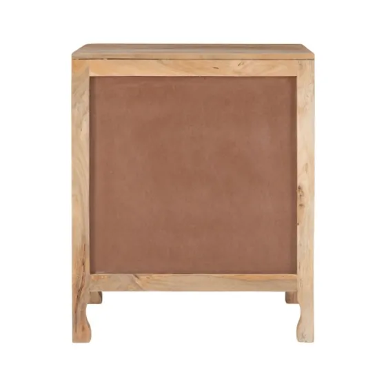 Natural Wood Carved Medallion Cabinet-Kirkland's Home Hot