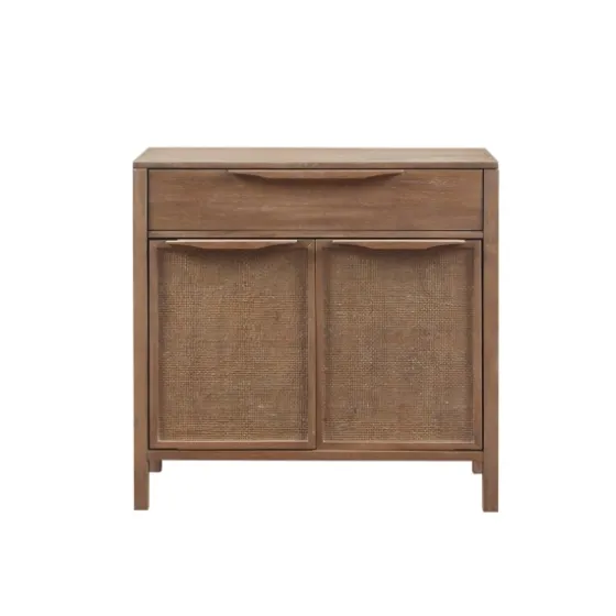 Natural Wood 2-Door Cane Webbing Chest-Kirkland's Home Best