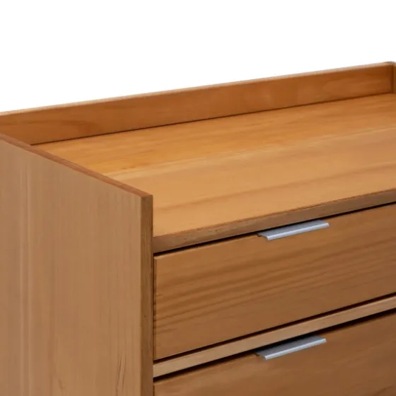 Natural Wood 6-Drawer Simple Dresser-Kirkland's Home Cheap
