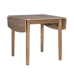 Natural Wood Drop Leaf Dining Table-Kirkland's Home Clearance