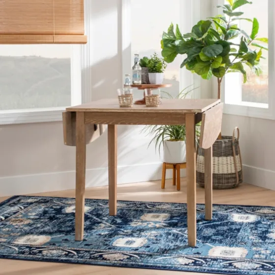 Natural Wood Drop Leaf Dining Table-Kirkland's Home Clearance