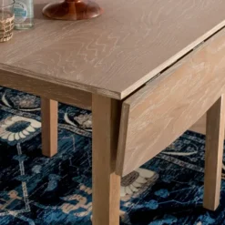 Natural Wood Drop Leaf Dining Table-Kirkland's Home Clearance