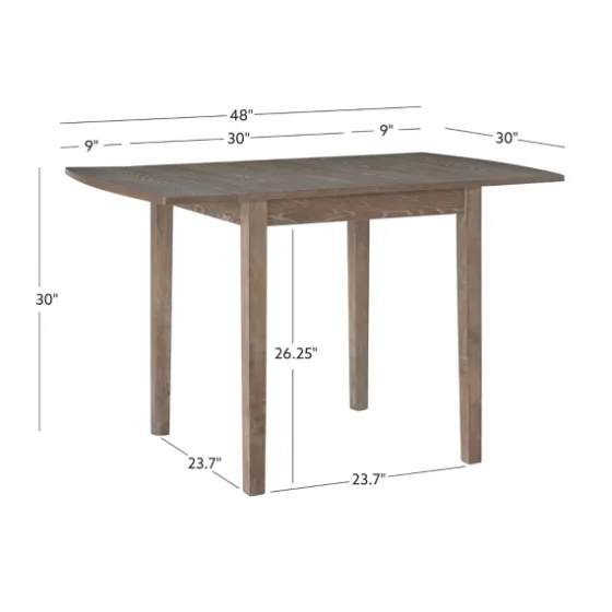 Natural Wood Drop Leaf Dining Table-Kirkland's Home Clearance