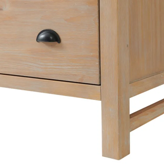 Natural Wood Grain 6-Drawer Dresser-Kirkland's Home Sale