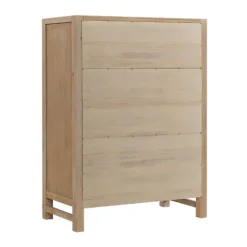 Natural Wood Grain 5-Drawer Storage Chest-Kirkland's Home Shop