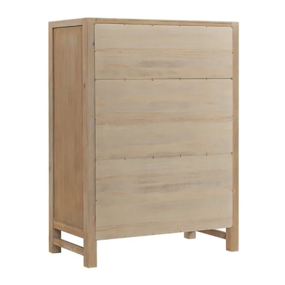 Natural Wood Grain 5-Drawer Storage Chest-Kirkland's Home Shop