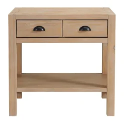 Natural Wood Grain Open Shelf Nights D-Kirkland's Home Best
