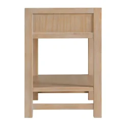 Natural Wood Grain Open Shelf Nights D-Kirkland's Home Best
