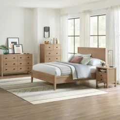 Natural Wood Grain Open Storage Nights D-Kirkland's Home Online