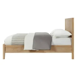 Natural Wood Grain Panel Queen Bed-Kirkland's Home Clearance