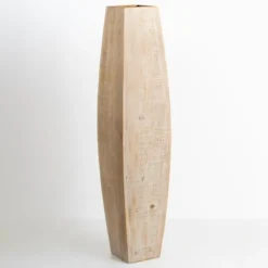Natural Wood Oblong Floor Vase, 37 In.-Kirkland's Home Sale