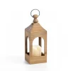 Natural Wood Open Frame Lantern, 15 In.-Kirkland's Home Sale