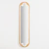 Natural Wood Oval Scrollwork Wall Mirror-Kirkland's Home Discount