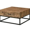 Natural Wood Plank Top Coffee Table-Kirkland's Home New