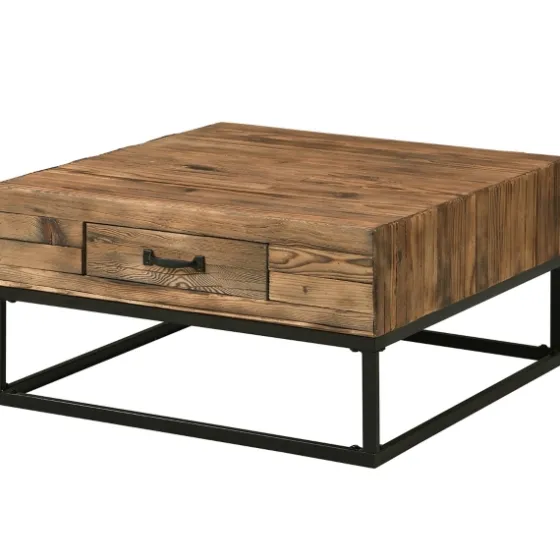 Natural Wood Plank Top Coffee Table-Kirkland's Home New