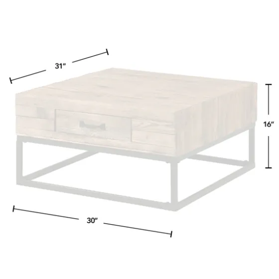 Natural Wood Plank Top Coffee Table-Kirkland's Home New