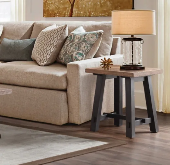 Natural Wood Sawhorse Accent Table-Kirkland's Home Best Sale