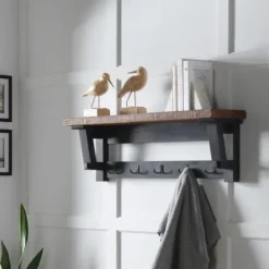 Natural Wood Sawhorse Coat Rack-Kirkland's Home Shop