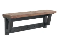 Natural Wood Sawhorse Coat Rack-Kirkland's Home Shop