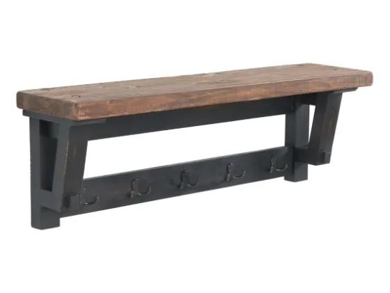 Natural Wood Sawhorse Coat Rack-Kirkland's Home Shop
