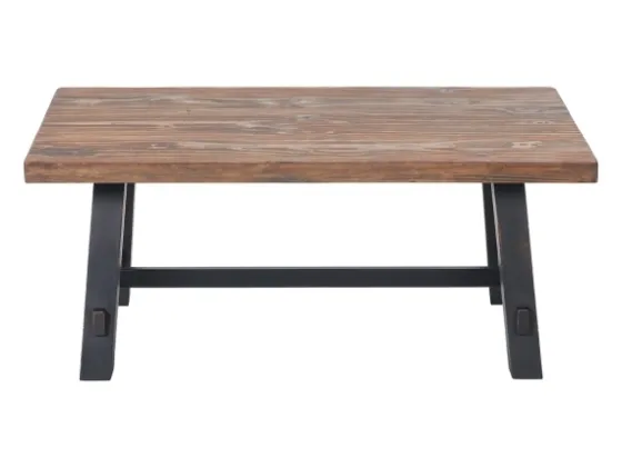 Natural Wood Sawhorse Coffee Table, 42X24 In.-Kirkland's Home Best
