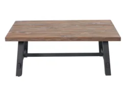 Natural Wood Sawhorse Coffee Table, 48X32 In.-Kirkland's Home Cheap